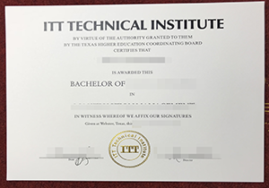 ITT Technical Institute diploma