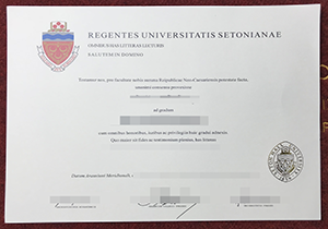 Seton Hall University fake diploma