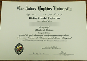 purchase Johns Hopkins university fake diploma