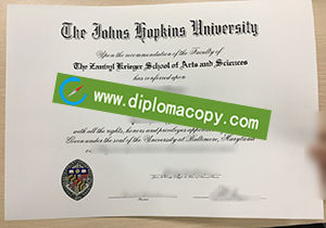 buy fake Johns Hopkins University degree