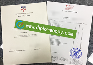 buy fake King's College London diploma transcript