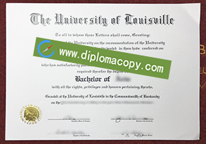 buy fake University of Louisville diploma