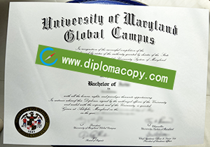 buy fake University of Maryland Global Campus diploma
