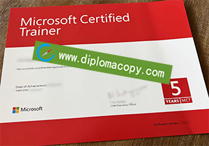buy fake Microsoft certificate
