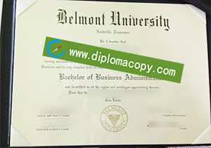 buy fake Belmont University degree