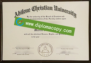 buy Abilene Christian University fake diploma