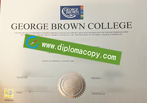 buy fake George Brown College diploma