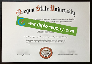 buy fake Oregon State University degree