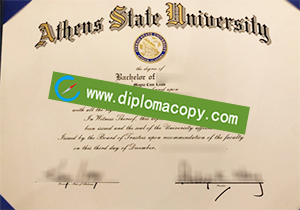 buy fake Athens State University diploma