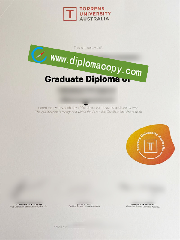 Torrens University diploma, Torrens University Australia degree
