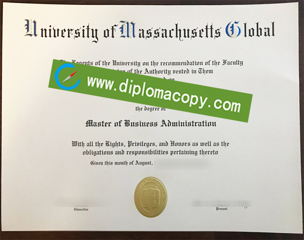 Chapman University diploma, UMass Global degree