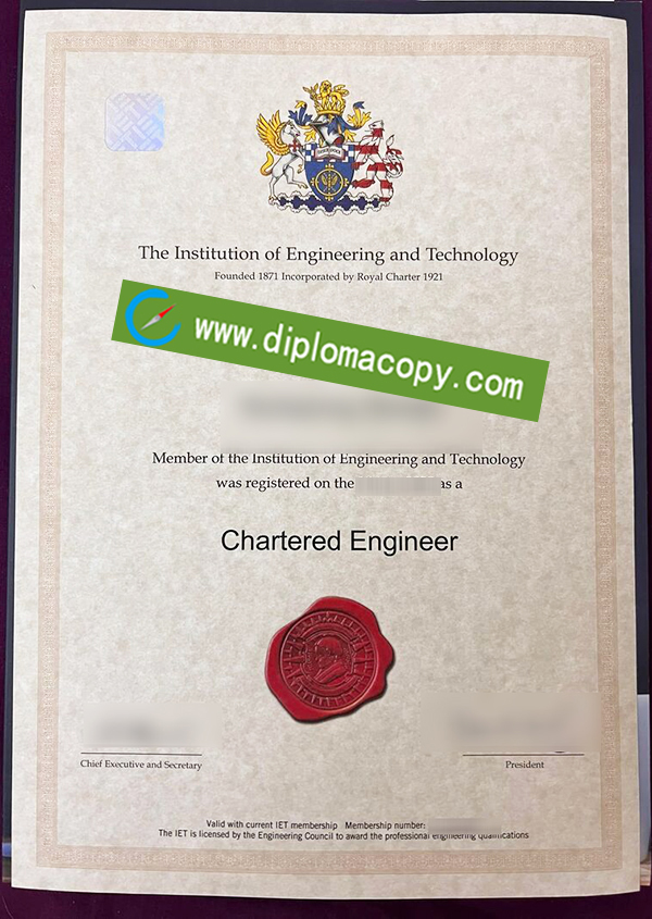 IET certificate, Engineering Council certificate
