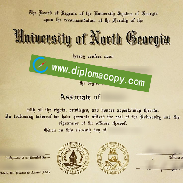 UNG diploma, University of North Georgia degree