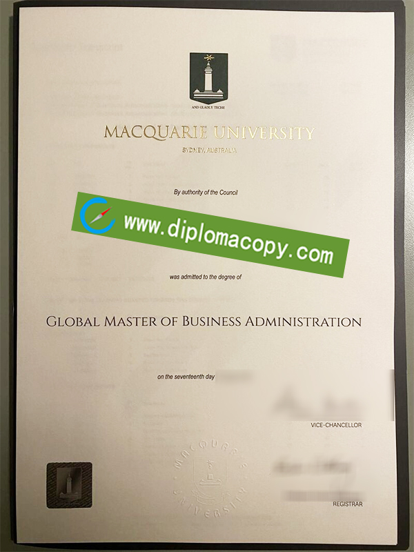 Macquarie University certificate, Macquarie University degree