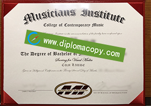 buy fake Musicians Institute diploma