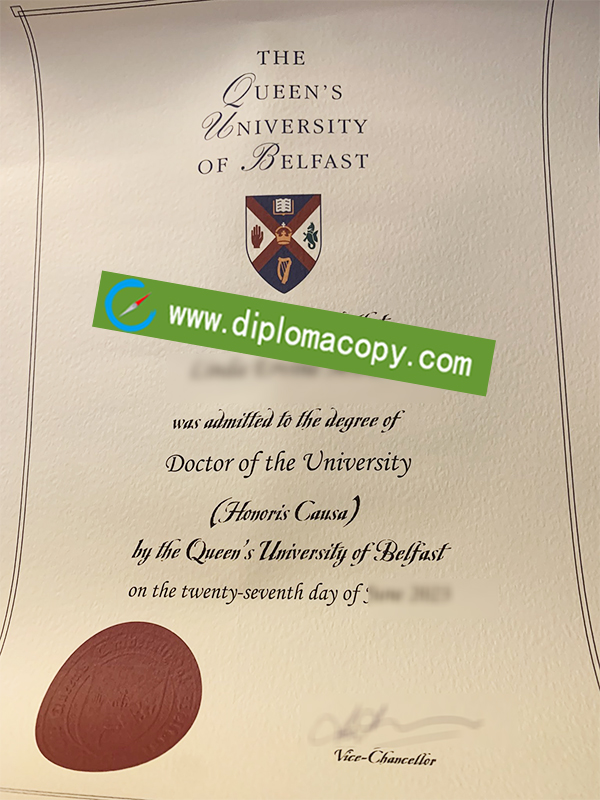 Queen's University Belfast diploma, QUB degree