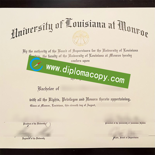 Purchase University of Louisiana at Monroe Degree