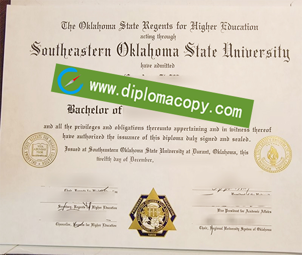 Southeastern Oklahoma State University degree