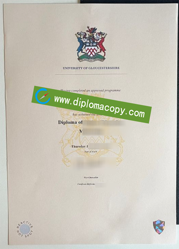 University of Gloucestershire diploma, University of Gloucestershire degree