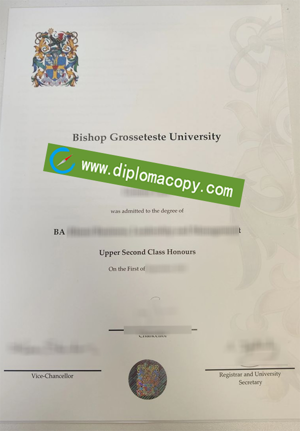 Bishop Grosseteste University degree, BGU diploma
