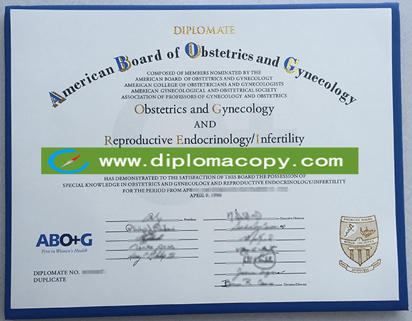 buy fake ABOG diploma certificate