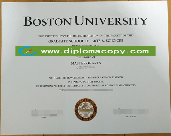 fake degree of Boston University