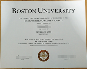 fake degree of Boston University