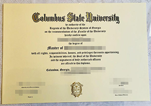 Buy fake Columbus State University diploma