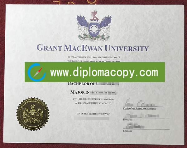 Buy fake MacEwan University degree