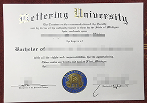Buy fake Kettering University degree