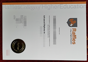 Raffles College of Higher Education certificate