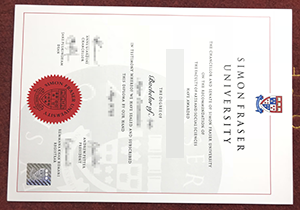 fake Simon Fraser University diploma sale