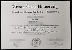 Buy fake TTU degree