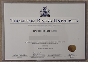 fake degree of Thompson Rivers University