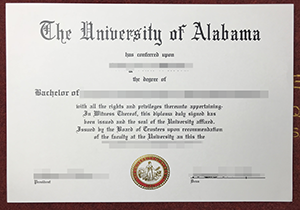 how to buy University of Alabama with real seal
