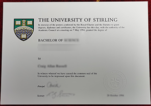 how to get University of Stirling Degree from UK