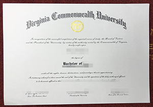 VCU diploma