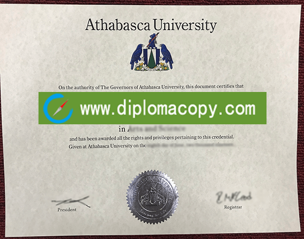 order thick paper Athabasca University diploma