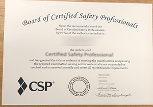 order CSP fake certificate
