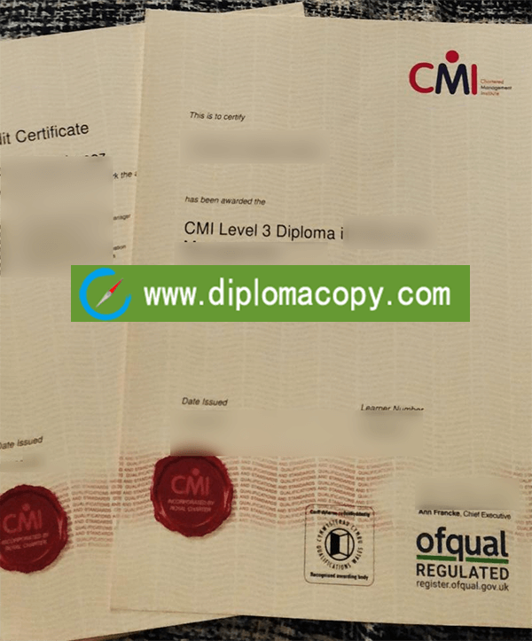 buy CMI fake diploma