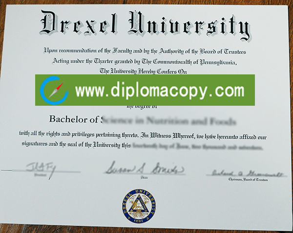 Buy Fake Drexel University degree online