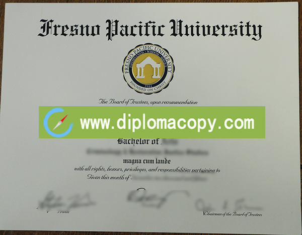 apply Fresno Pacific University fake degree