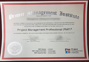 Buy fake PMP certificate