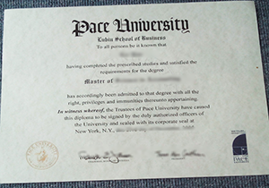 Buy fake Pace University diploma