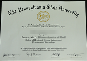 order Pennsylvania State University 2020 degree