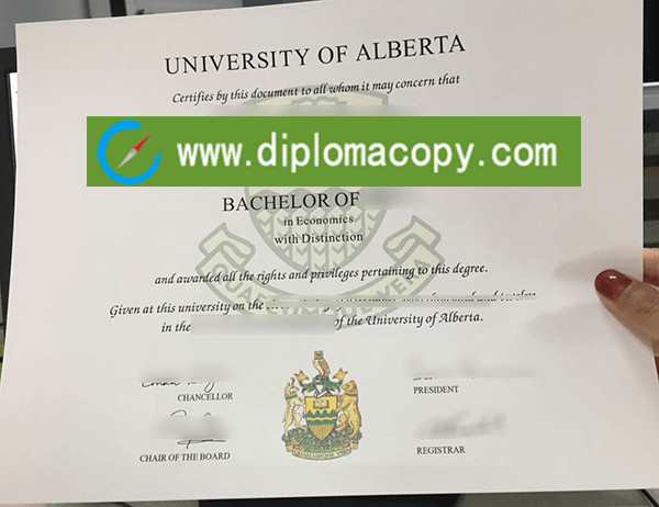 Buy fake University of Alberta diploma