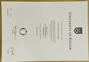 Buy fake University of Exeter diploma