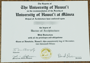 Buy fake University of Hawaiʻi degree