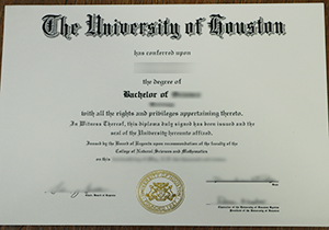 Buy fake University of Houston degree