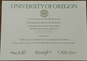 Buy fake University of Oregon diploma